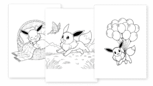 Télécharger tous les coloriages d''Evoli