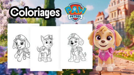 Coloriages Pat Patrouilles gratuit à imprimer