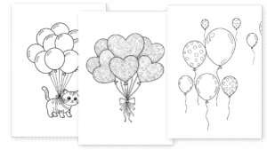 Télécharger tous les coloriages de ballons