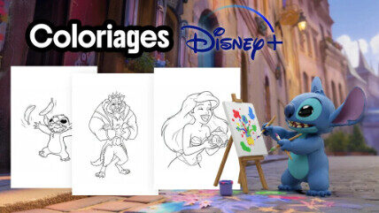 Coloriages Disney à imprimer gratuitement