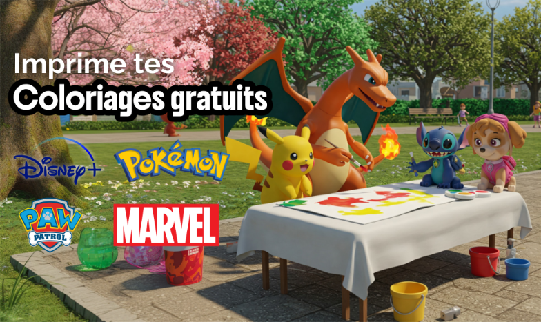 Imprime tes coloriages gratuits