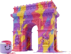 Coloriages de monuments historiques à imprimer gratuitement