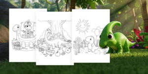 Coloriages dinosaures à imprimer gratuitement